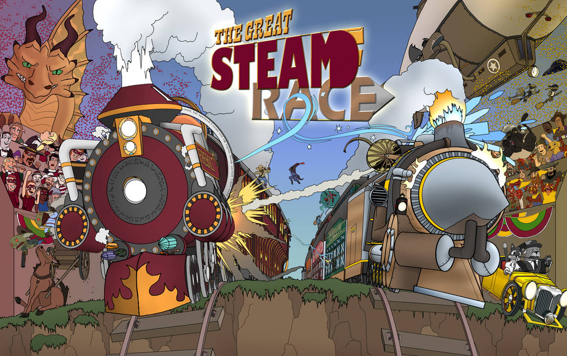 Great Steam Race Campaign Splash by E1-Roberto on DeviantArt