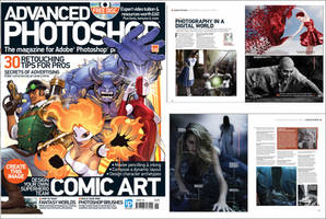 My interview in Advanced Photoshop Magazine  #126