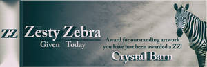 Zesty Zebra - Crystal Barn
