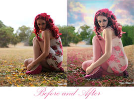 Before and After Think Pink