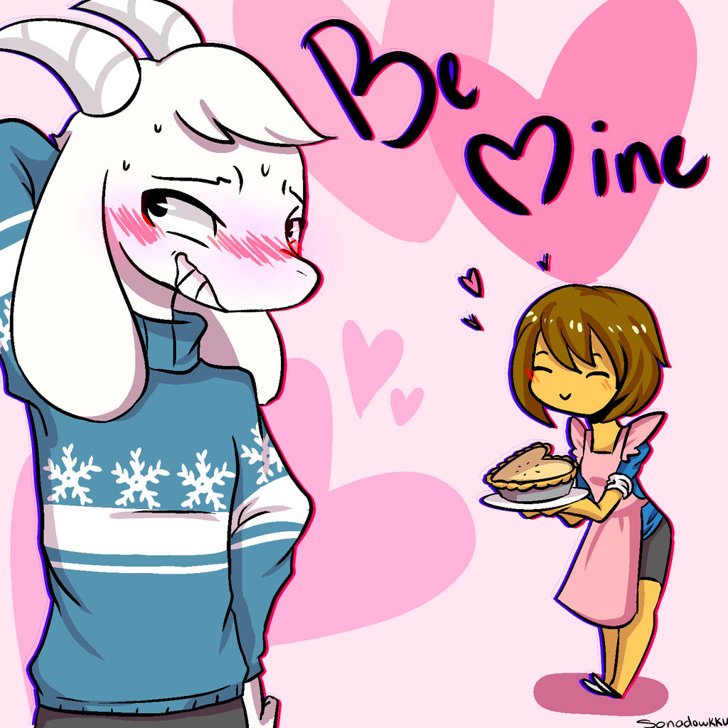 Be Mine - Asriel x frisk