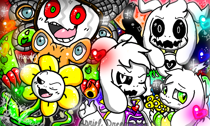 Image: Cute Omega Flowey by LastOneStandin on DeviantArt