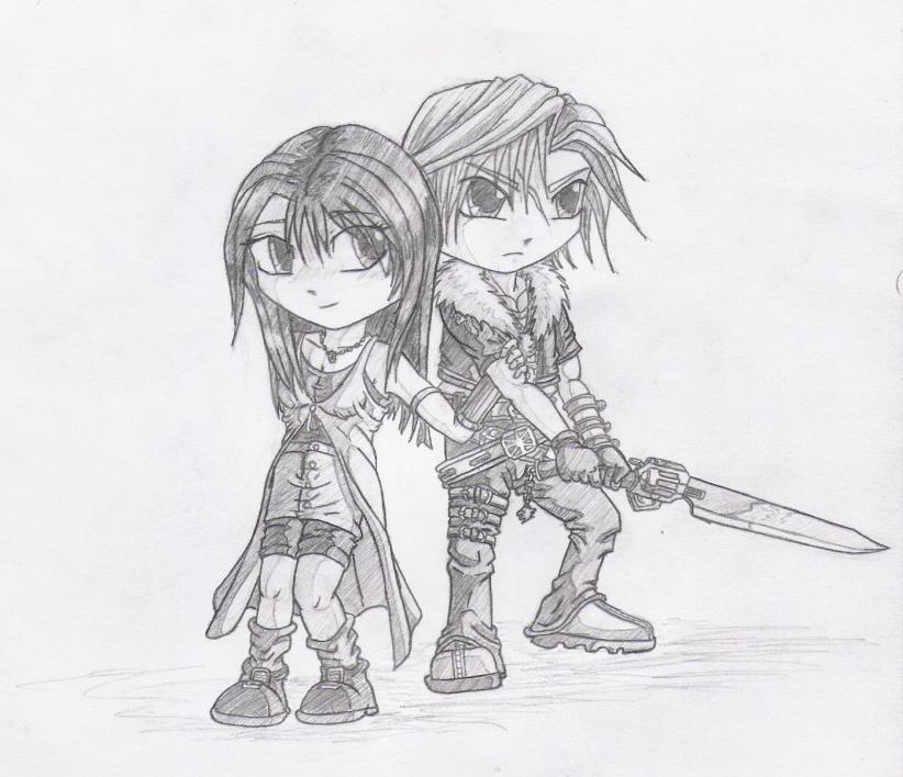 Squall and Riona