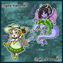 Chibis Lily y Tendria