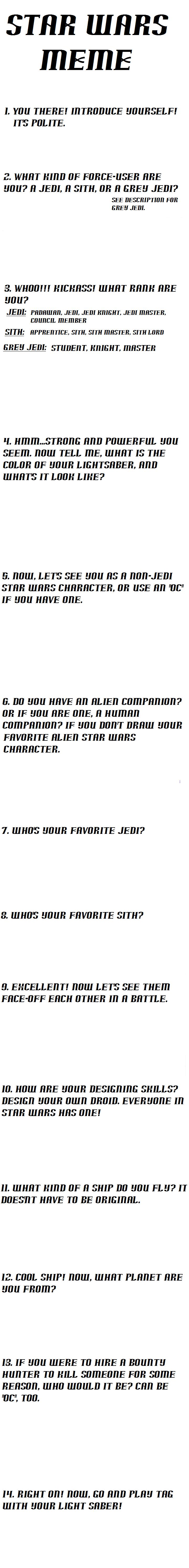 Star Wars meme template by Goofatron on DeviantArt