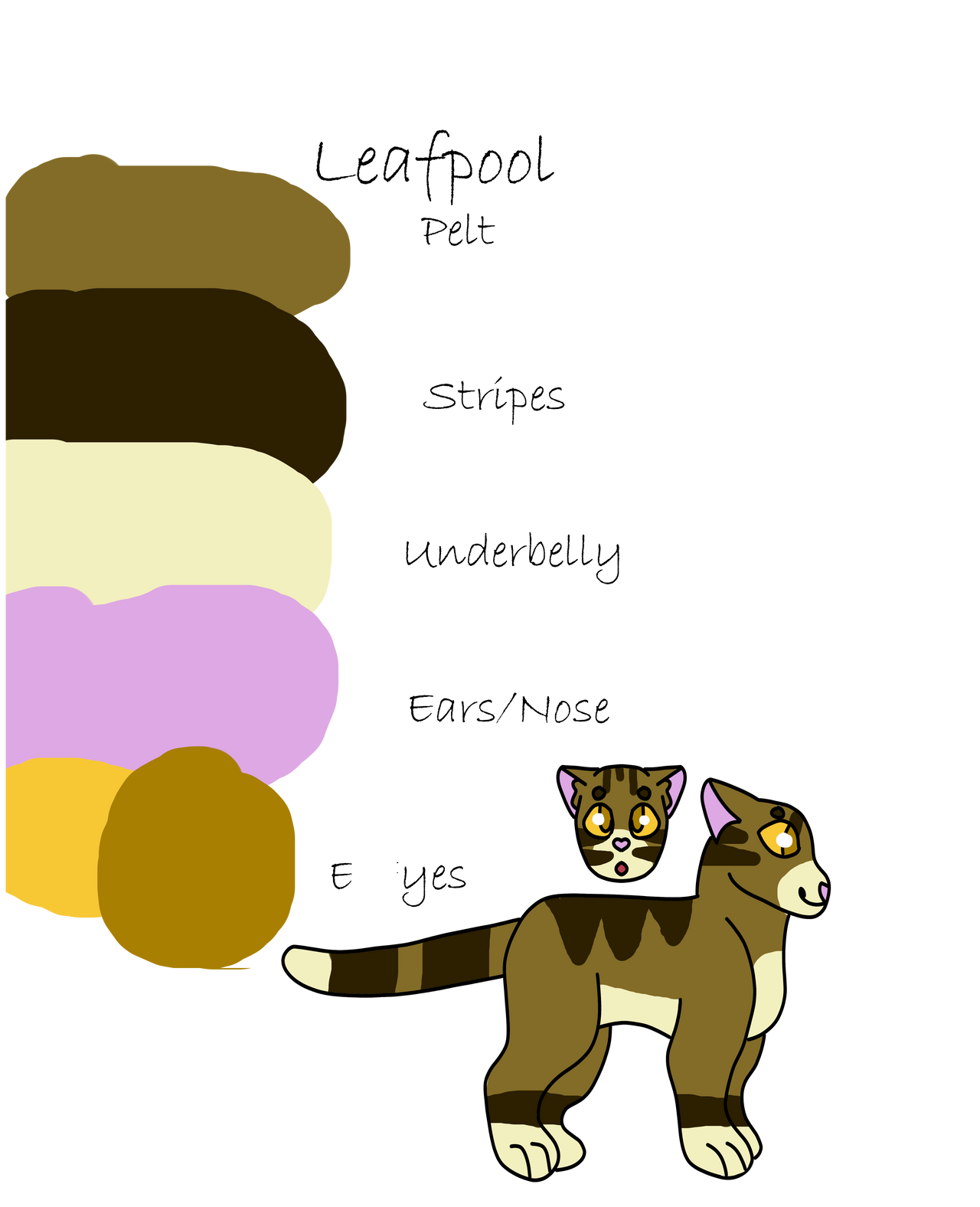 Keafpool Leafpool Ref by RaInBoWsHiNeY on DeviantArt