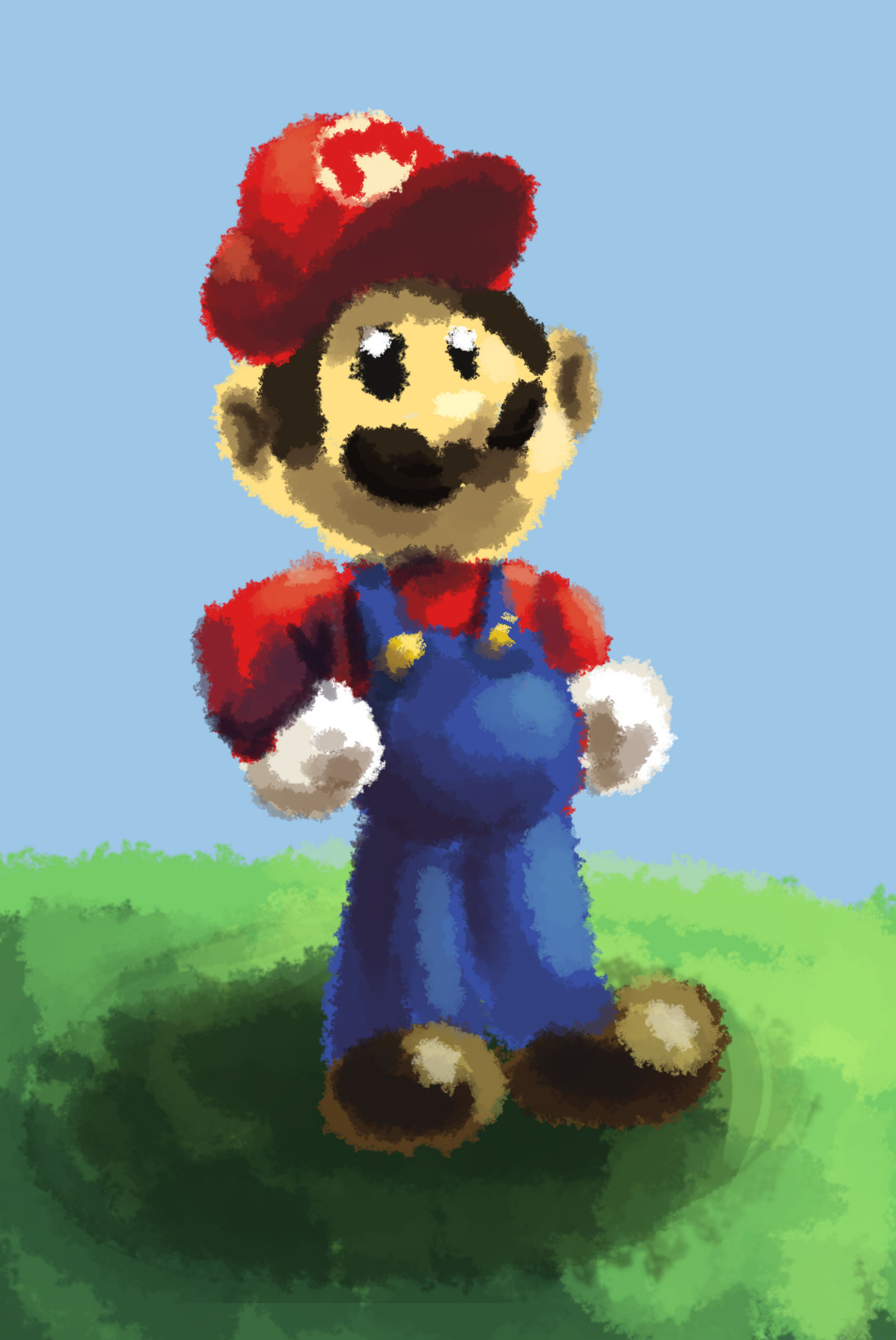 Mario Deviantart Joe Mario Doodle by EmeraldBunny20 on DeviantArt