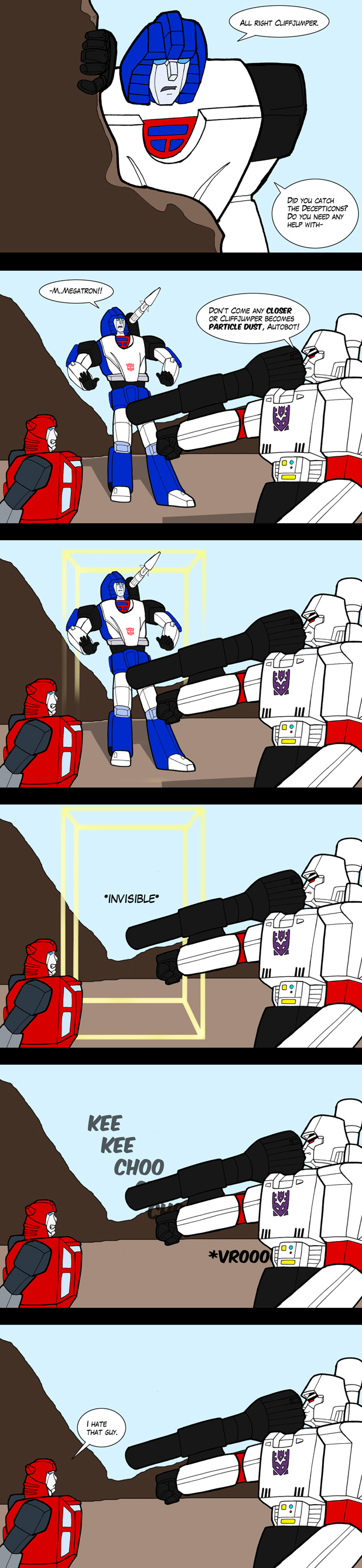 Cliffjumper and Mirage