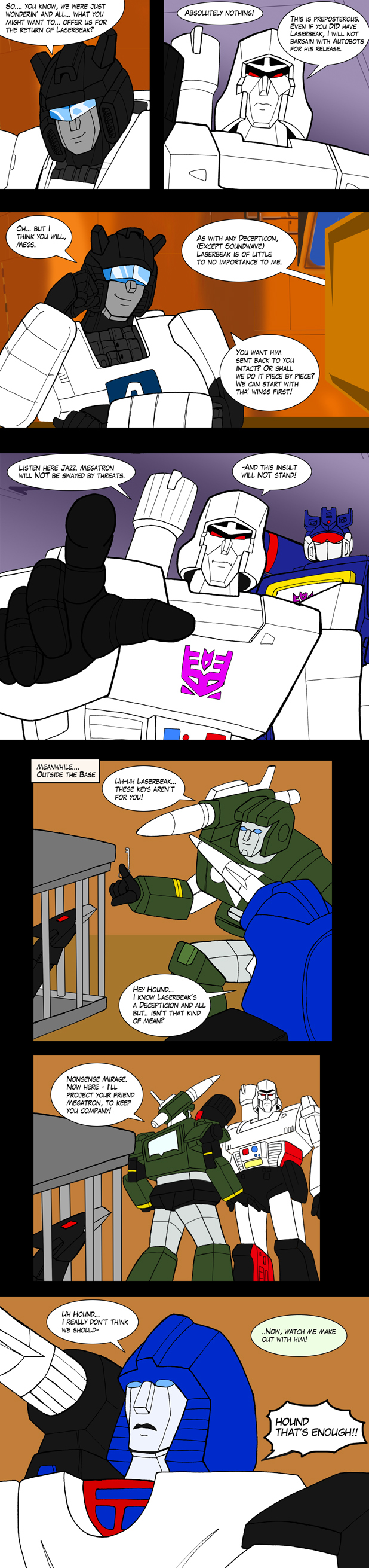 Teasing Laserbeak