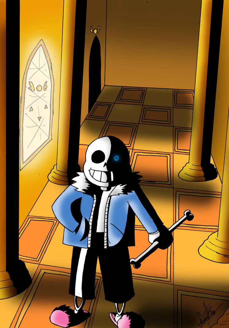 (Undertale Genocide) Sans is waiting for you