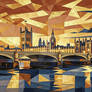Golden Cubes of Westminster: Historic London