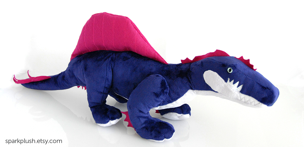 ARK Inspired Spinosaurus Plushie by Vespyrie on DeviantArt