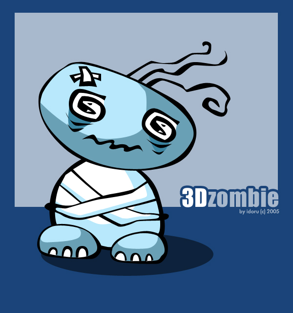 3Dzombie by i-doru