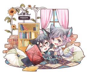 ::Comm:: Chibi Couple Commission 02