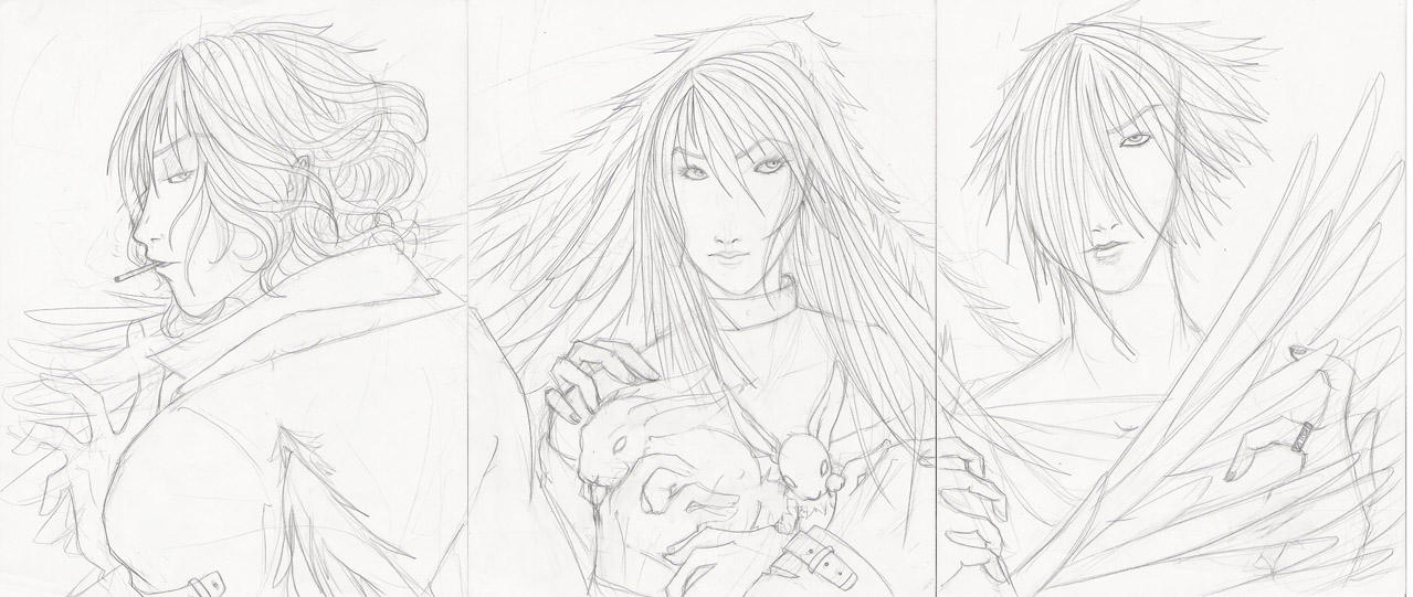 Riley, Dany and Caden by vixen-seven on DeviantArt