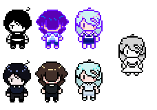 Omori styled sprites for Pisces by Th4t0nePerson on DeviantArt