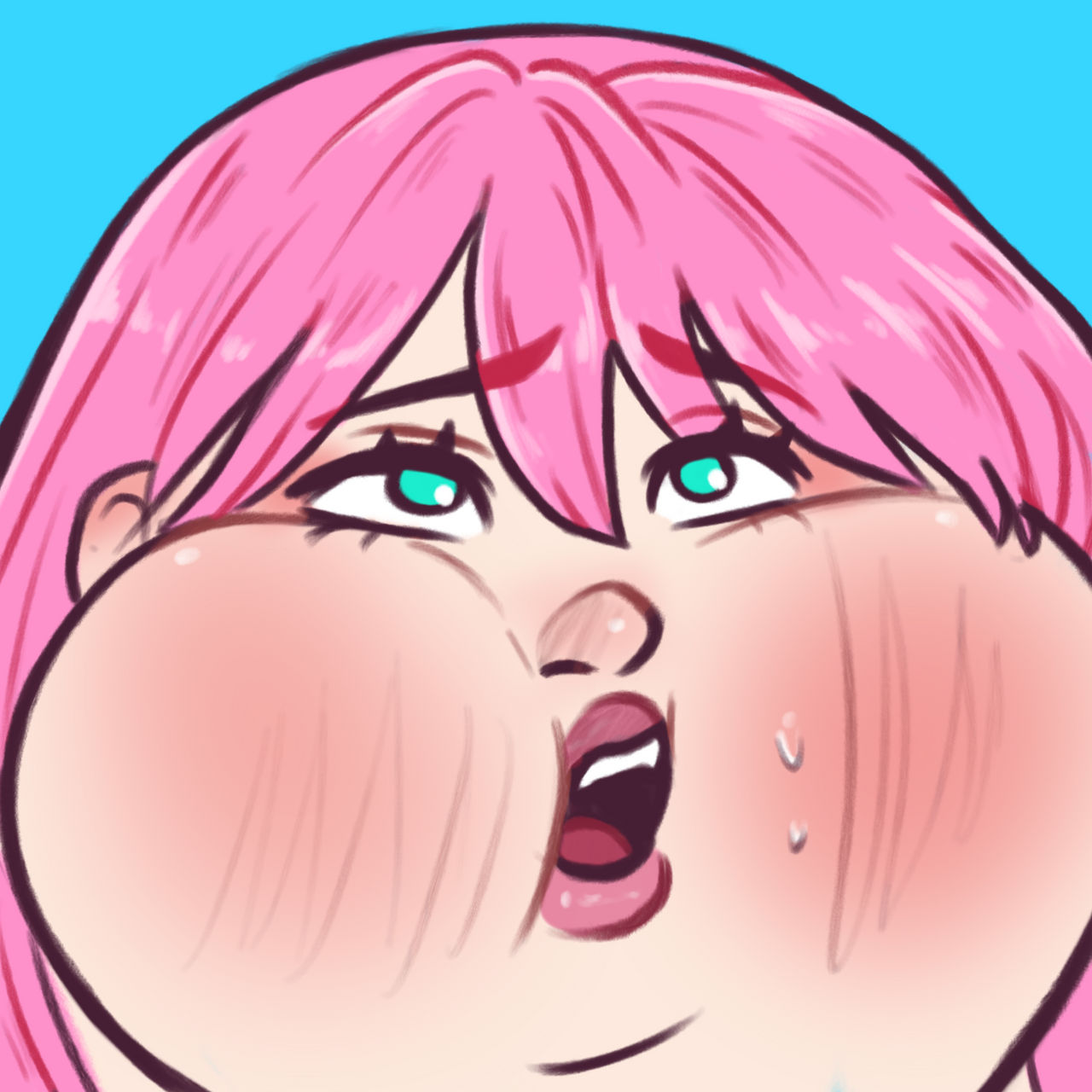 Fatuwu Fat face closeup uwu by MeepMau on DeviantArt