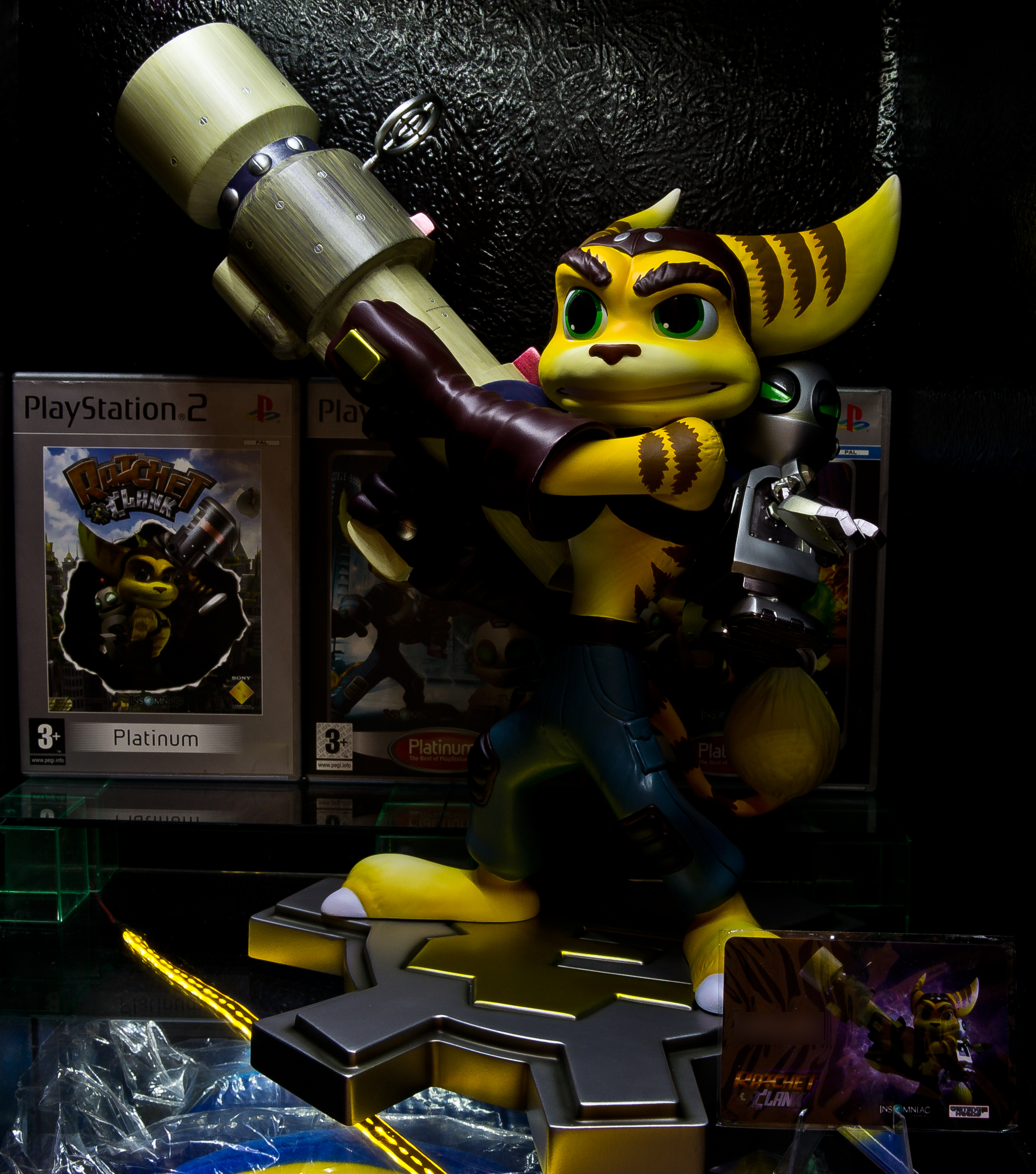 Gaming Heads Ratchet and Clank Statue