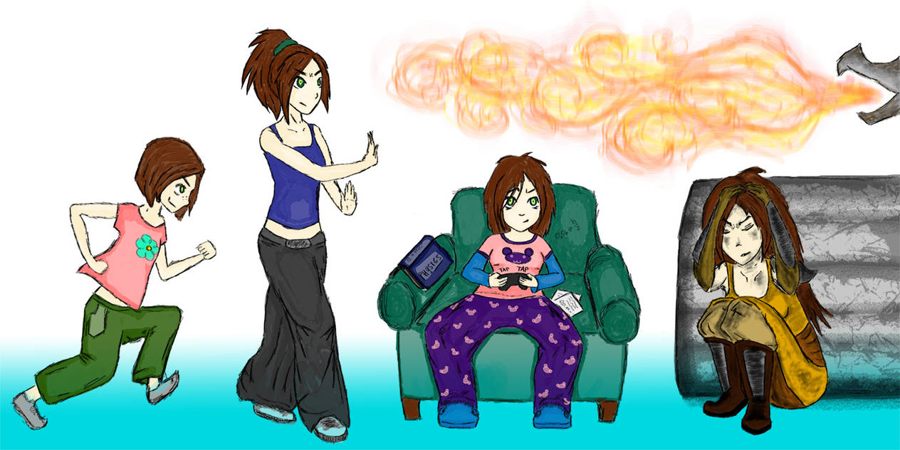 Woman Evolution Deviantart Evolution of D by Artemide68 on DeviantArt