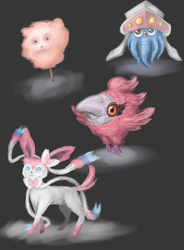 Pokemon Gen 6 Sketches