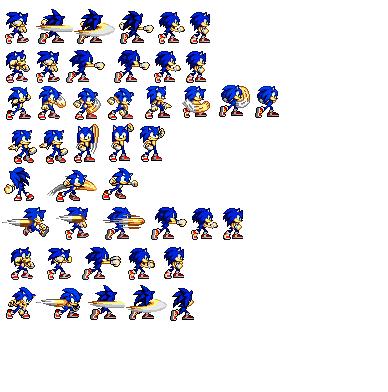 Sonic Melee Punches W/FG -WIP-