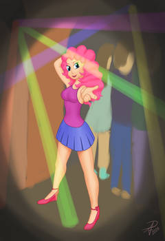 Pinkie on the town