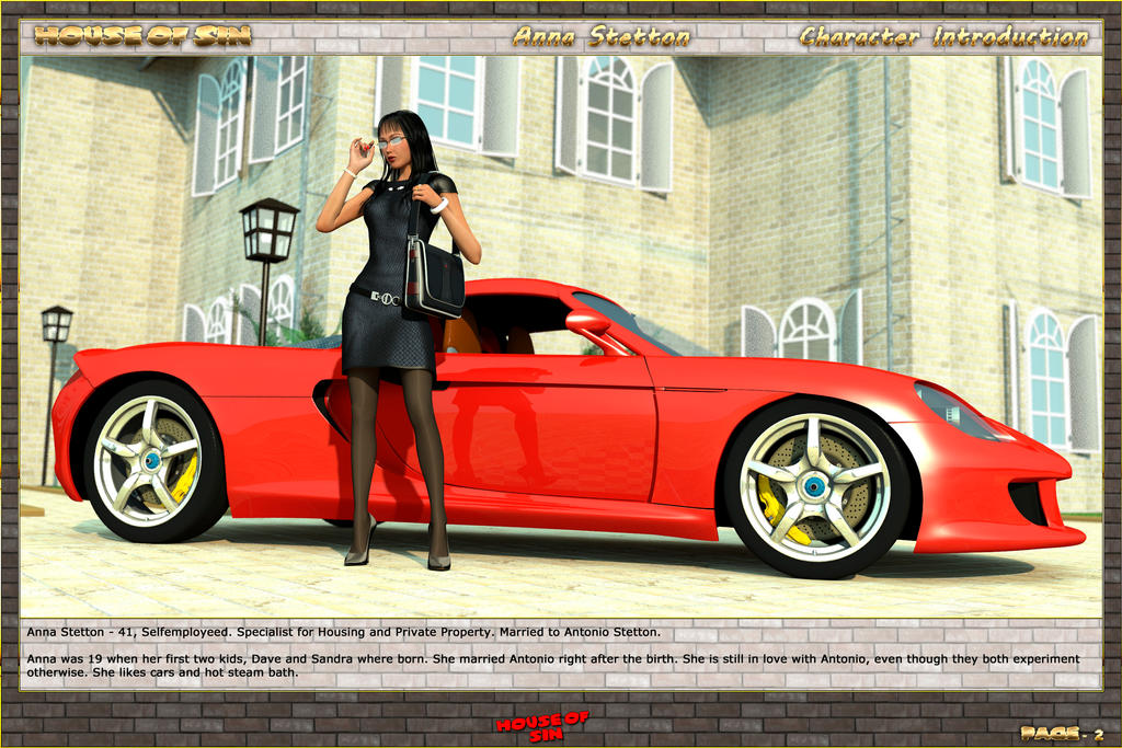 House of Sin Character Introduction Anna by 3dc on DeviantArt