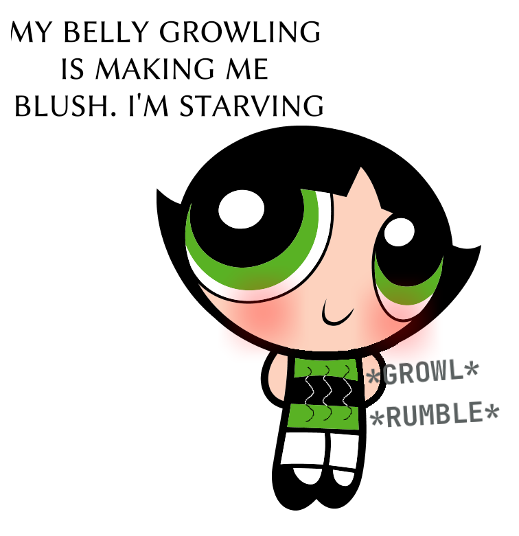 Buttercup With Her Belly Growling by RyanIsCool2010 on DeviantArt