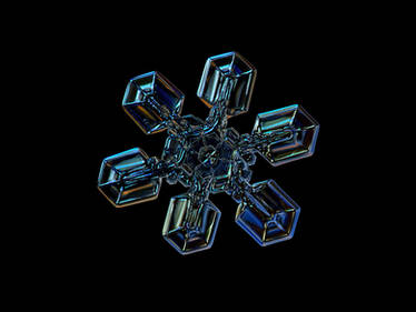 Snowflake photo: High voltage III
