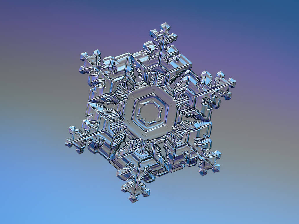 Real snowflake by ChaoticMind75