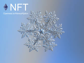 Real snowflake - NFT at OpenSea