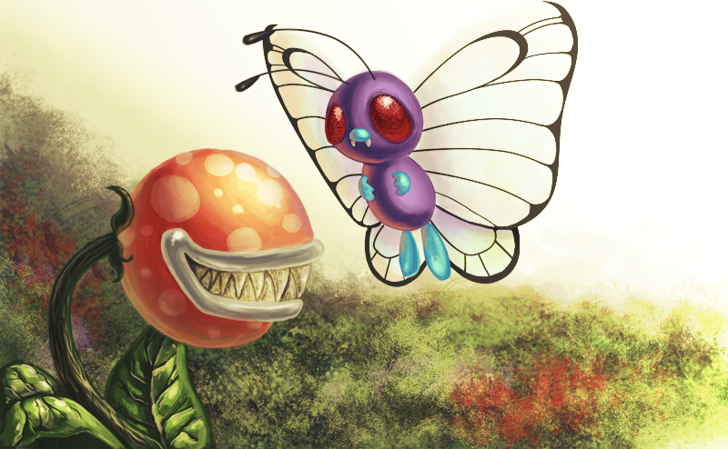 N.012 Butterfree by recycled-batteries