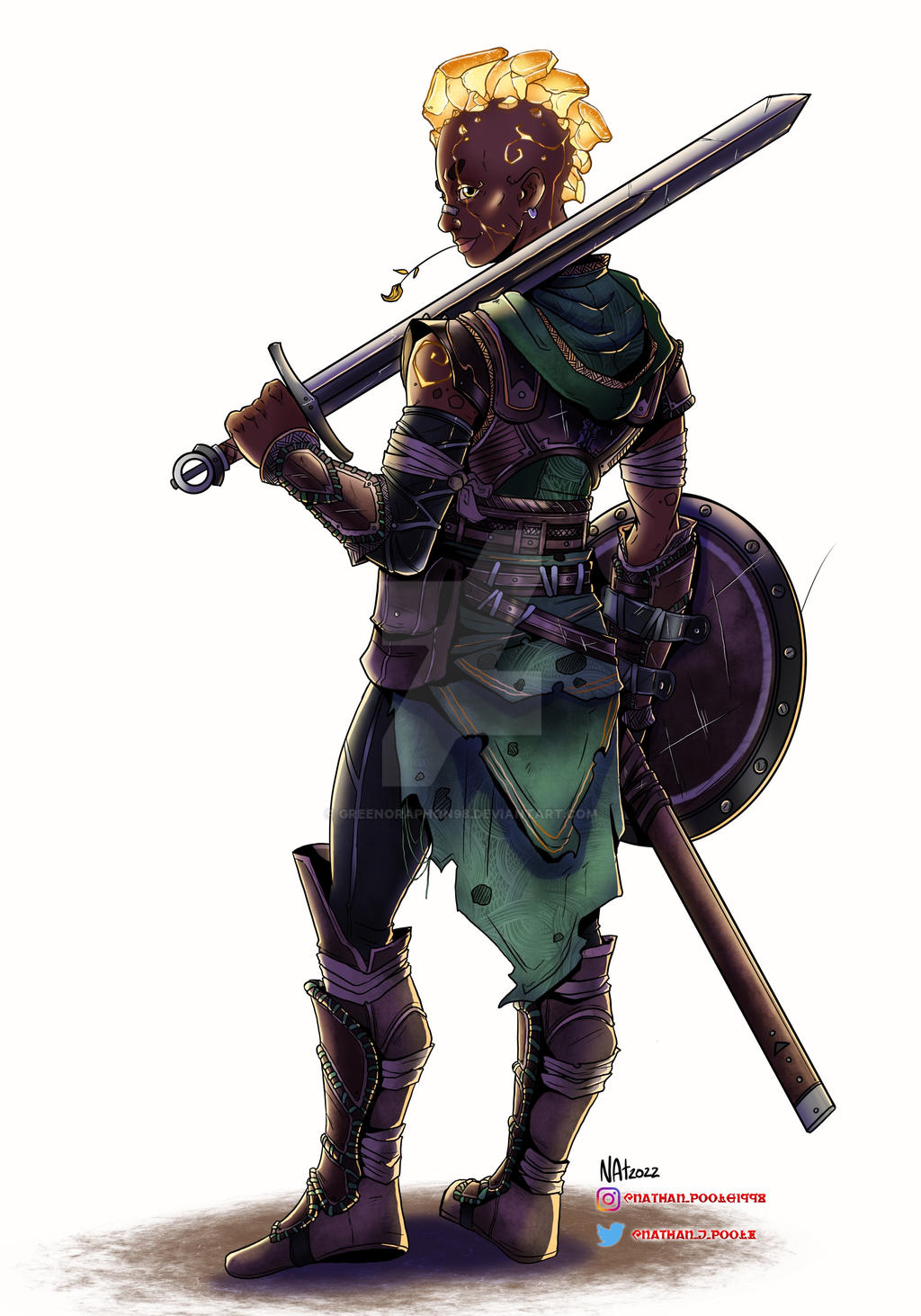 DnD Character Design Earth Genasi Fighter By GreenOraphon98 On DeviantArt dnd-character-design-earth-genasi-fighter-by-greenoraphon98-on-deviantart