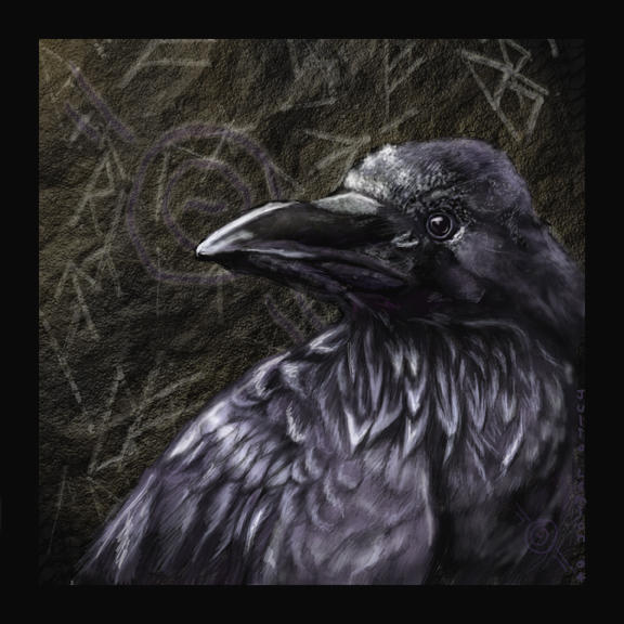 Fated Raven Raven by Tattered-Artemisia on DeviantArt