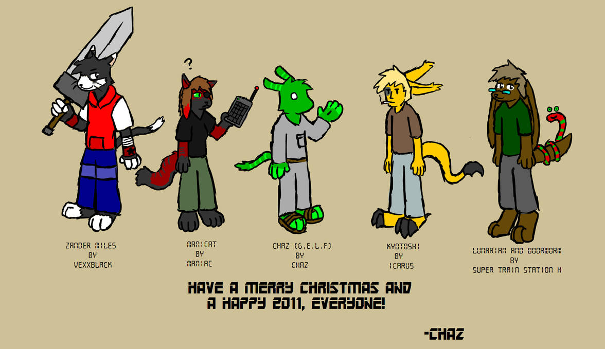 Xmas OC-Stravaganza by Chaz-GELF