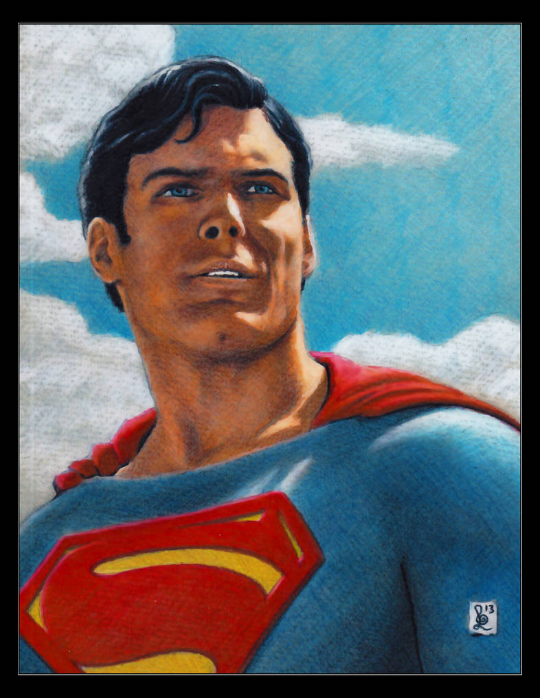 Christopher Reeve, Superman by louissollune on DeviantArt