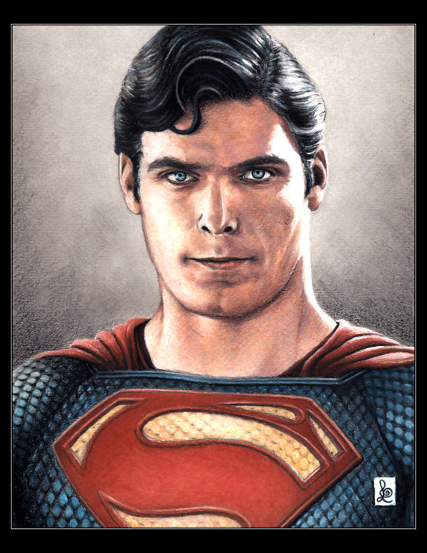 Christopher Reeve, Superman by louissollune on DeviantArt