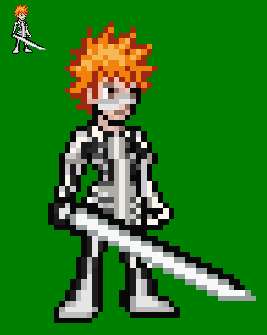 Ichigo Kurosaki Fullbring Form Angry