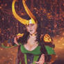 Vic Kay as Lady Loki