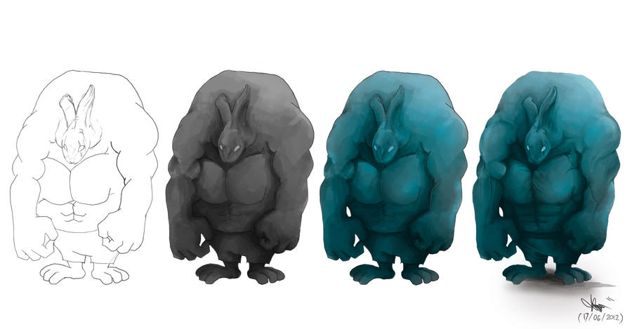 The Were Rabbit Drawing Were Rabbit Concept Art by benkulino on DeviantArt