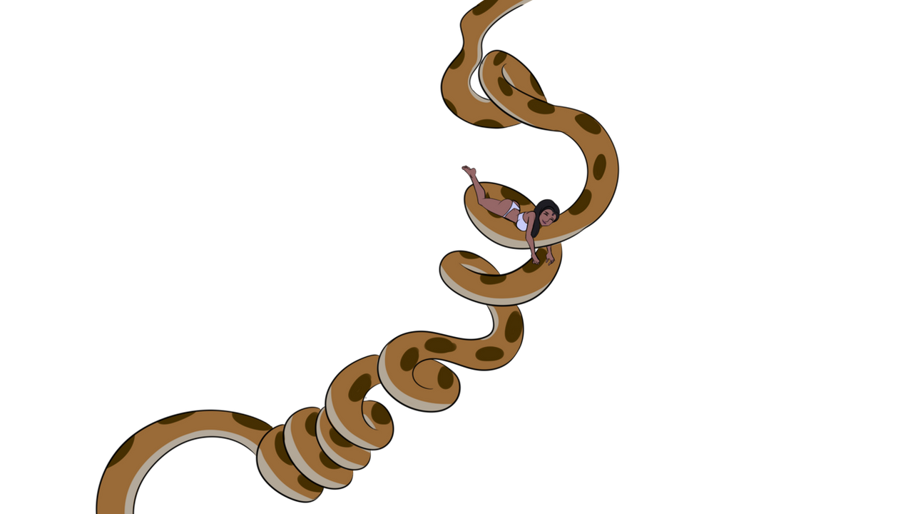 Messua is about to belong to a snake second part by toongenio on DeviantArt