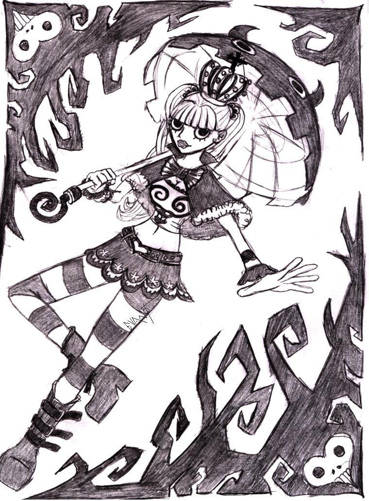 One Piece, Perona by EpicEvanArt on DeviantArt