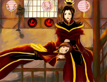 Fire Lord Azula and her Lady