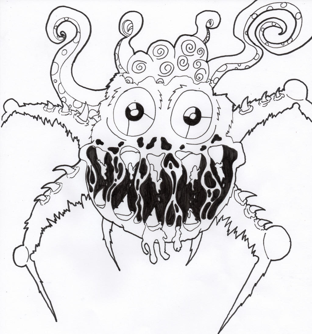 Funny Looking Monster WIP by HurricaneJosh on DeviantArt Funny Looking Monster WIP by HurricaneJosh on DeviantArt