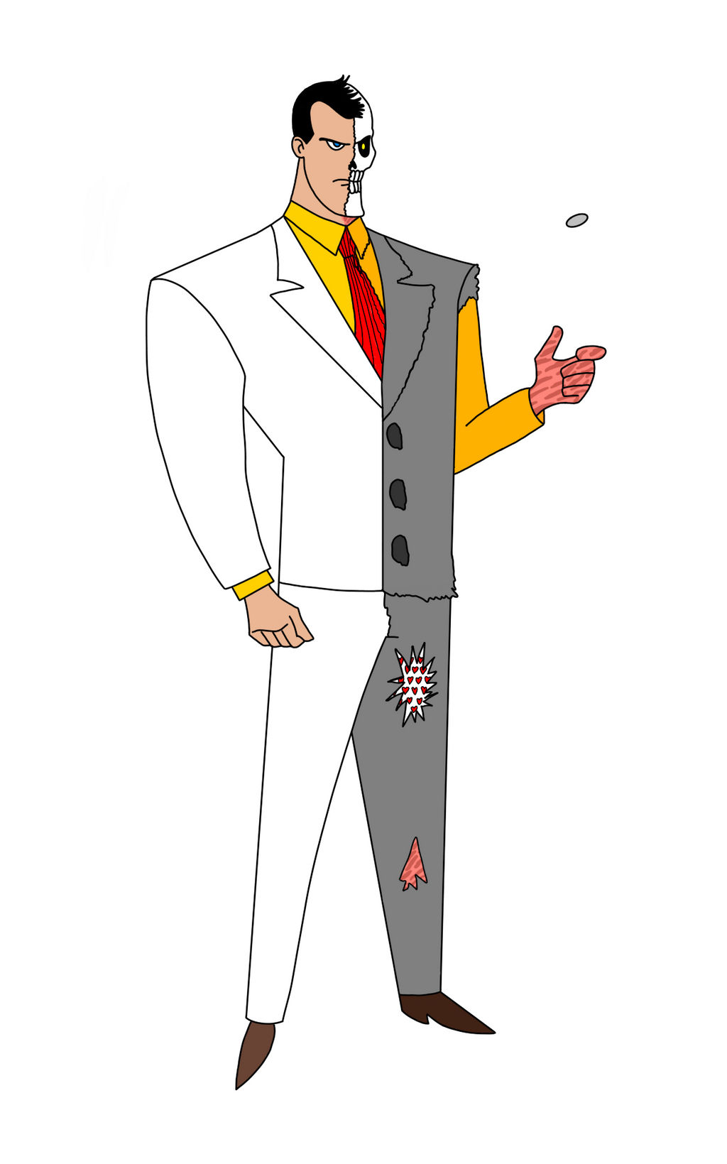 My Design of Two-Face by BlatherskiteStudios on DeviantArt