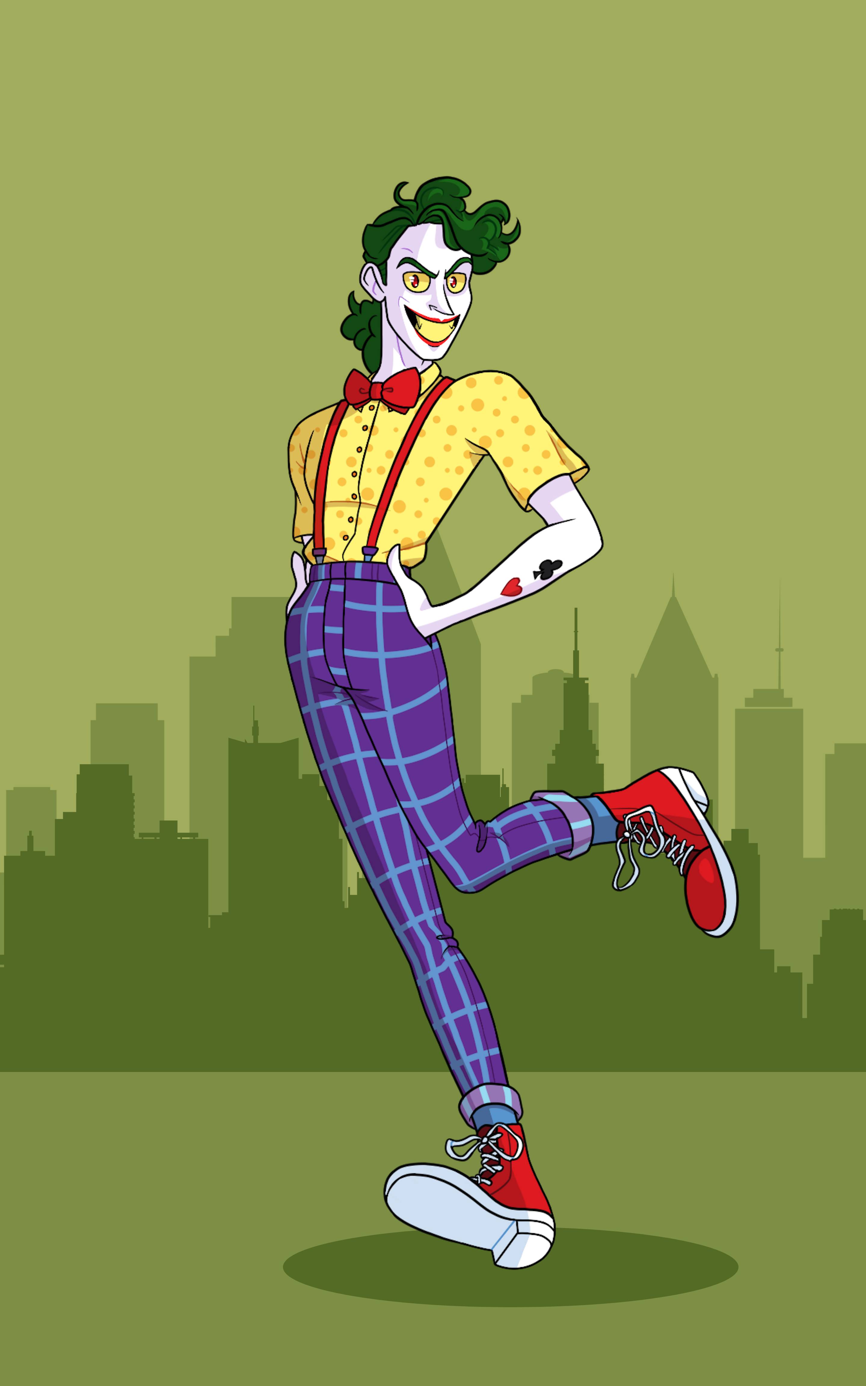 Joker Redesign (Oct. 2023) by BlatherskiteStudios on DeviantArt