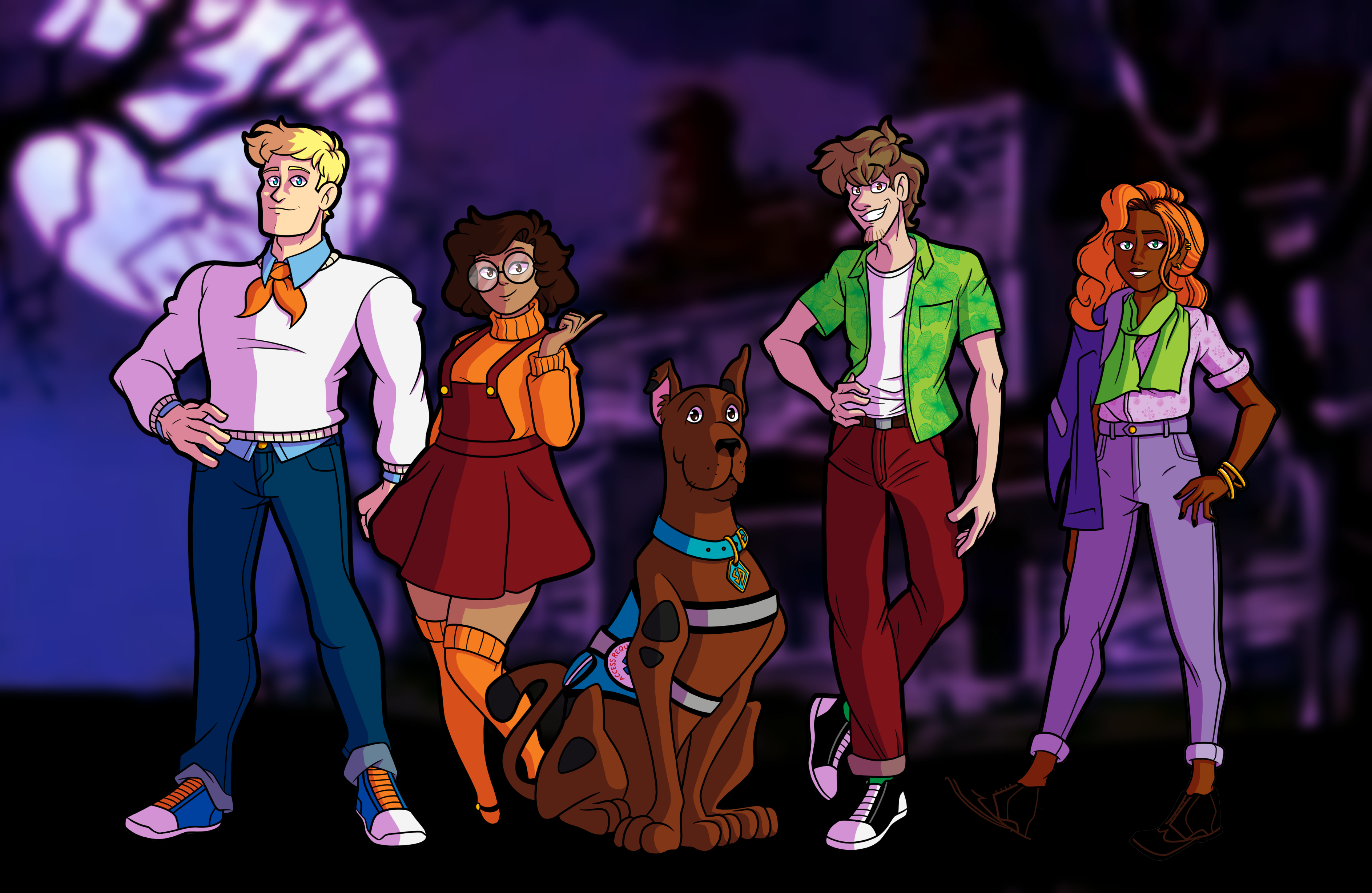 Scooby Doo Group Shot by BlatherskiteStudios on DeviantArt