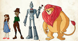 Wizard of Oz Character Redesigns