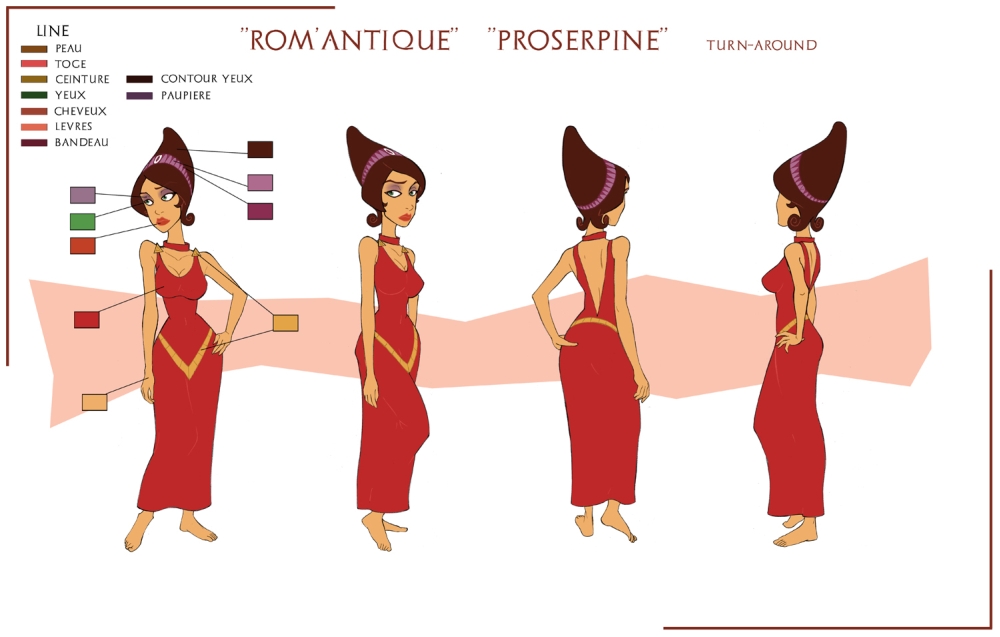 Proserpine model-sheet