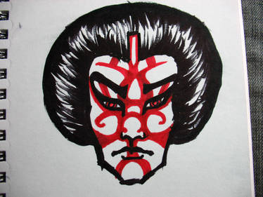 Preliminary Sketch: Kabuki